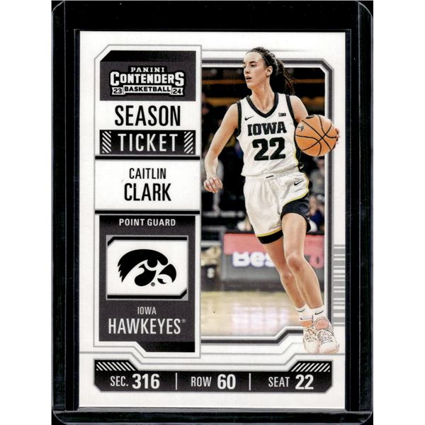 Caitlin Clark Season Ticket 2024 Caitlin Clark Collection #CC3