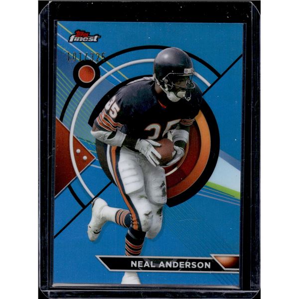 Neal Anderson Topps Finest Blue /325 2023 Topps Composite #160