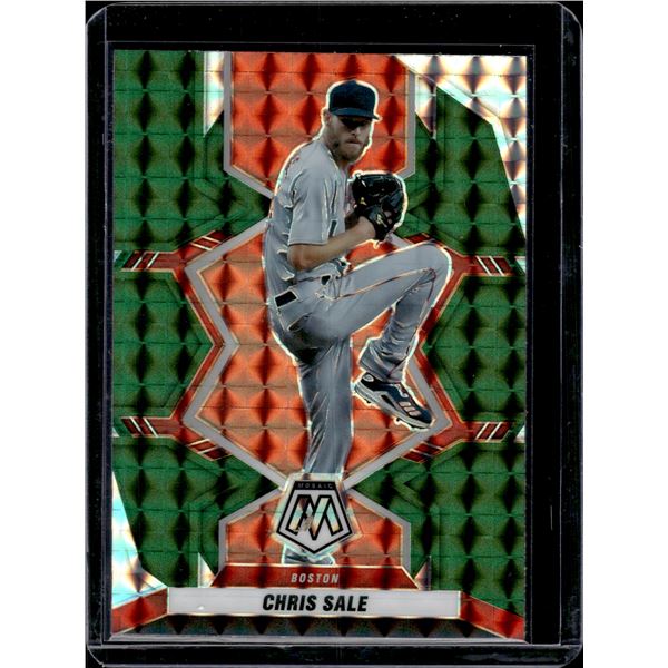 Chris Sale Green Mosaic Prizm 2022 Panini Mosaic #63