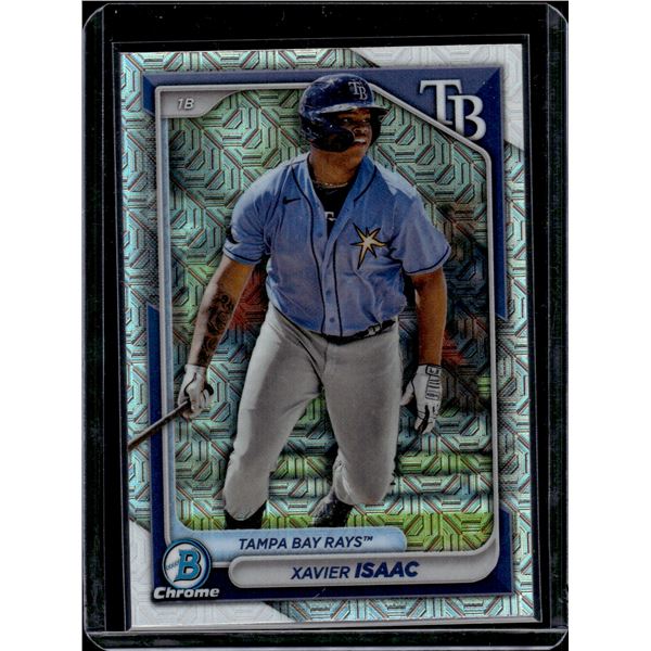 Xavier Isaac Mega Box Mojo 2024 Bowman Chrome #BCP-133