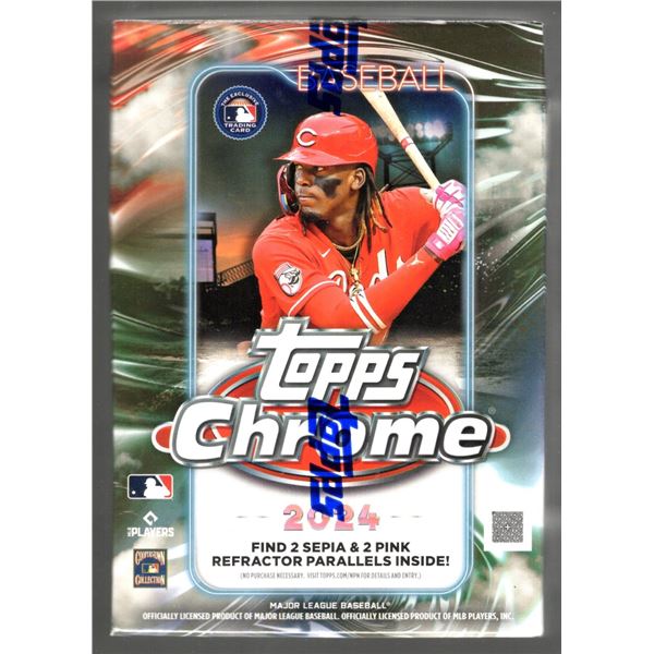 2024 Topps Chrome Baseball Blaster Box