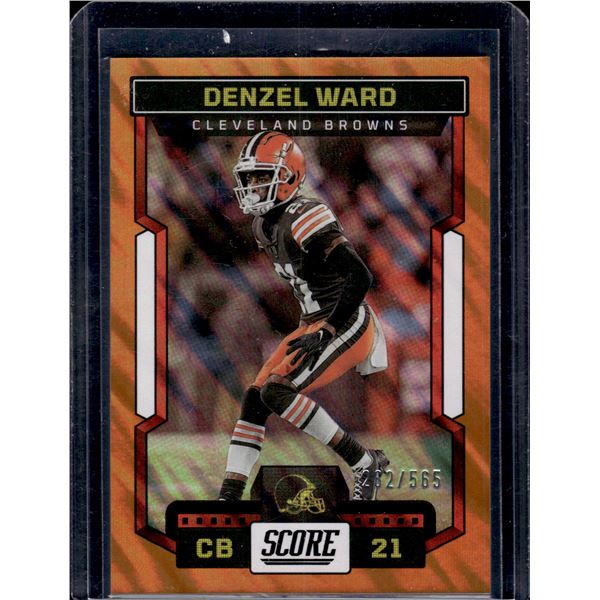 Denzel Ward Orange /565 2023 Panini Score #212