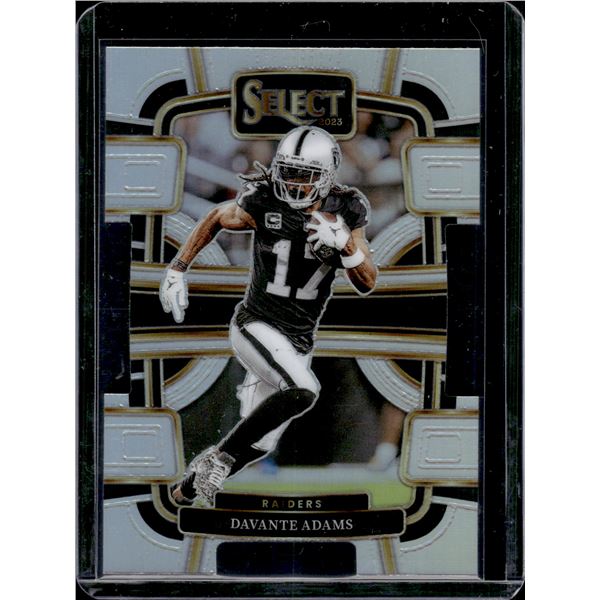 Davante Adams Silver Prizm Die Cut 2023 Select #59