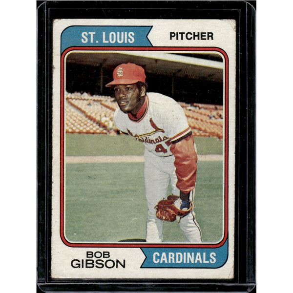 Bob Gibson 1974 Topps #350