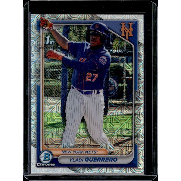 Vladi Guerrero Mega Box Mojo 1st Bowman 2024 Bowman Chrome #BCP-250