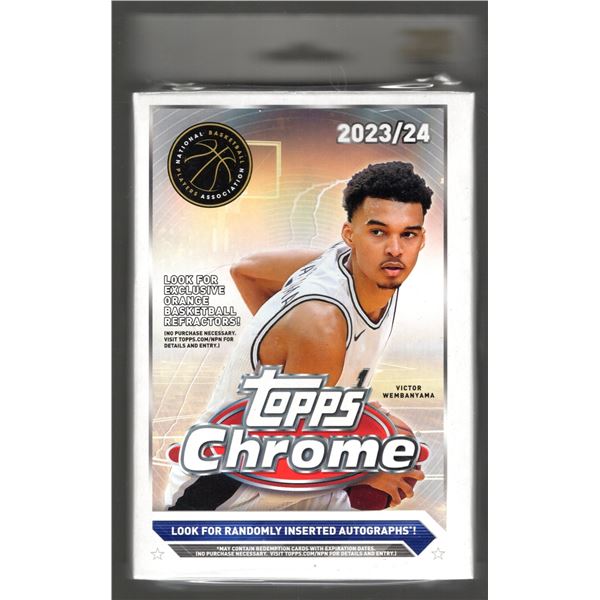 2023-24 Topps Chrome Basketball Hanger Box