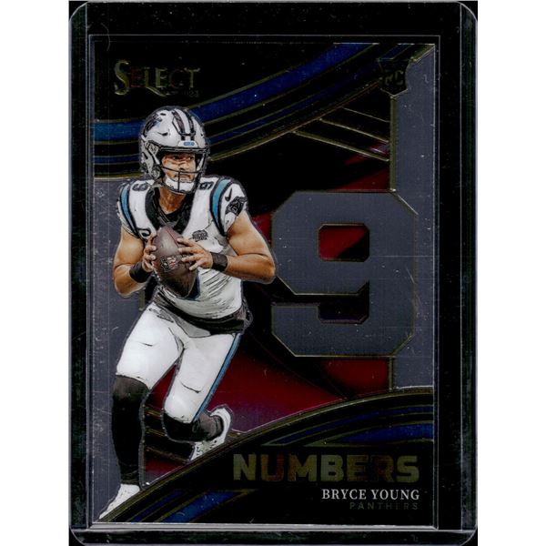 Bryce Young Numbers RC 2023 Panini Select #NMB-BYO