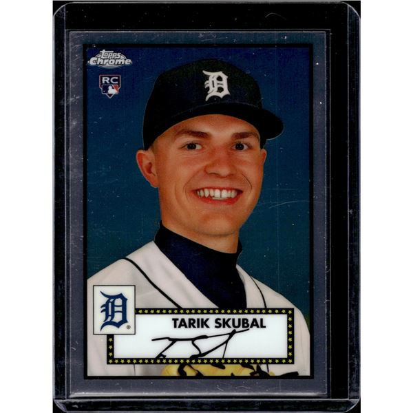 Tarik Skubal RC 2021 Topps Chrome Platinum Anniversary #39