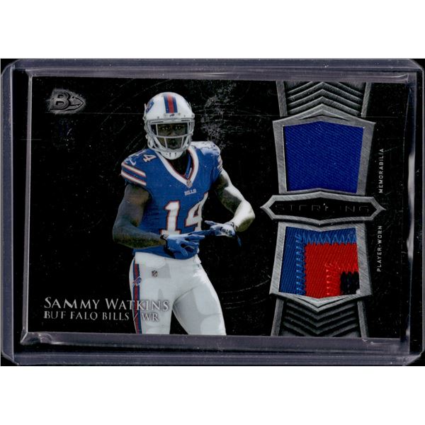 Sammy Watkins Dual Patch RC 2014 Bowman Sterling #BSRDR-SW