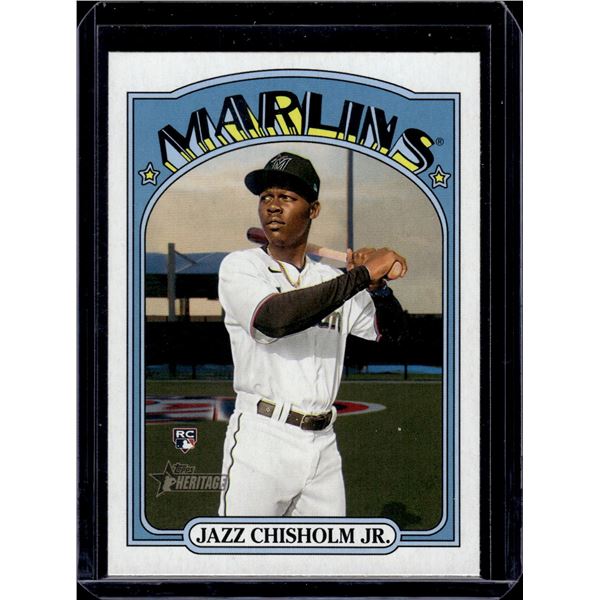 Jazz Chisholm Jr. RC 2021 Topps Archives #665