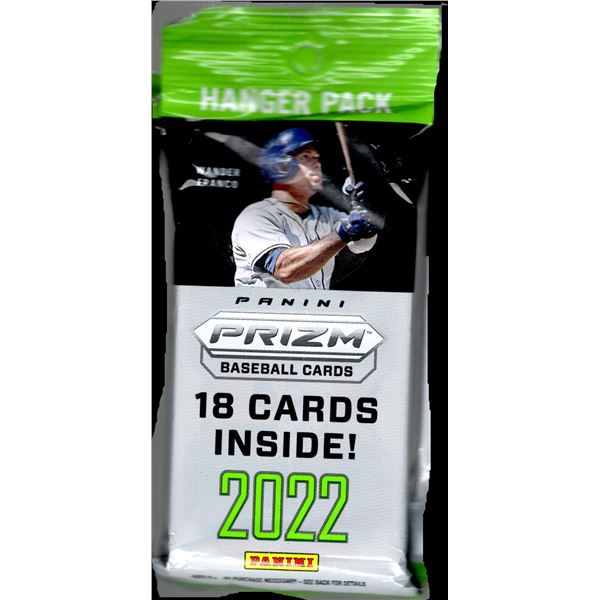2022 Panini Prizm Baseball Hanger Value Pack