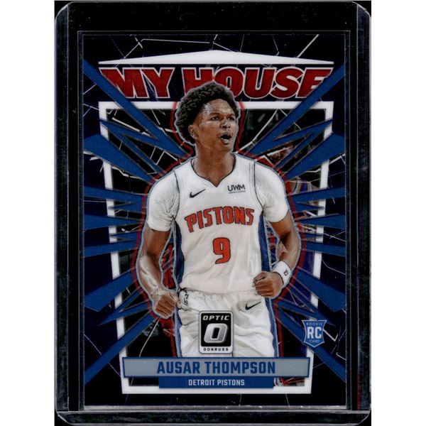 Ausar Thompson Purple Holo Prizm My House RC 2023-24 Optic #18