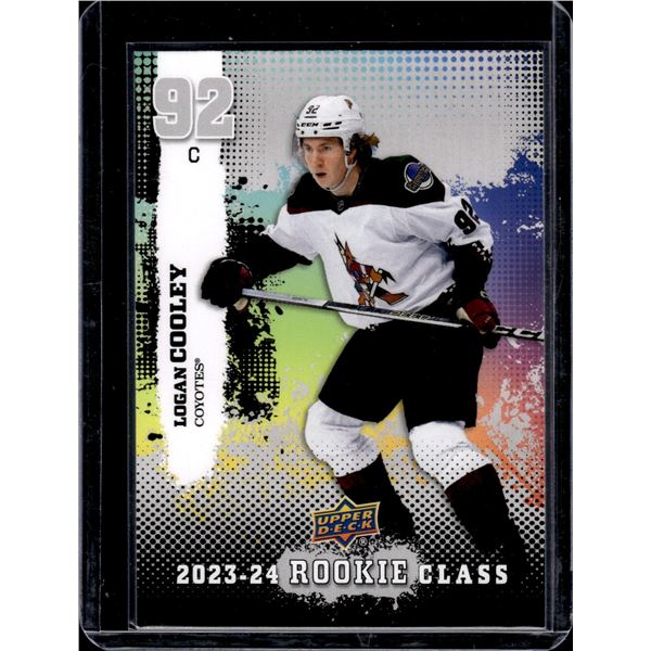 Logan Cooley RC Rookie Class 2023-24 Upper Deck #RC-17