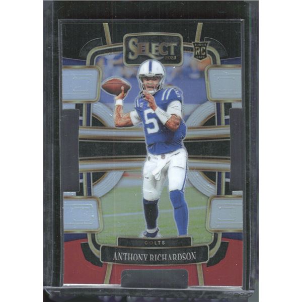 Anthony Richardson Red/Black Prizm Die Cut RC 2023 Select #43