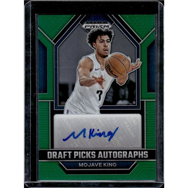 Mojave King Green Prizm Auto 2023 Prizm Draft Picks #DPA-MKG