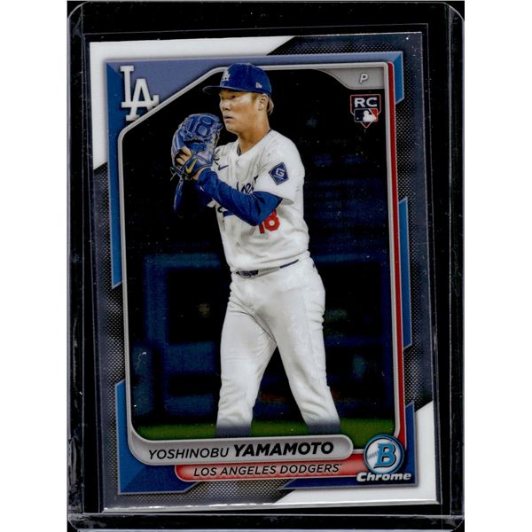 Yoshinobu Yamamato RC 2024 Bowman Chrome #73