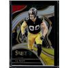Image 1 : TJ Watt Red/Yellow Prizm Club Level Die Cut 2023 Select #217