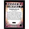 Image 2 : Brandon Miller Sudden Impact Refractor RC 2023-24 Topps Chrome #SI-2