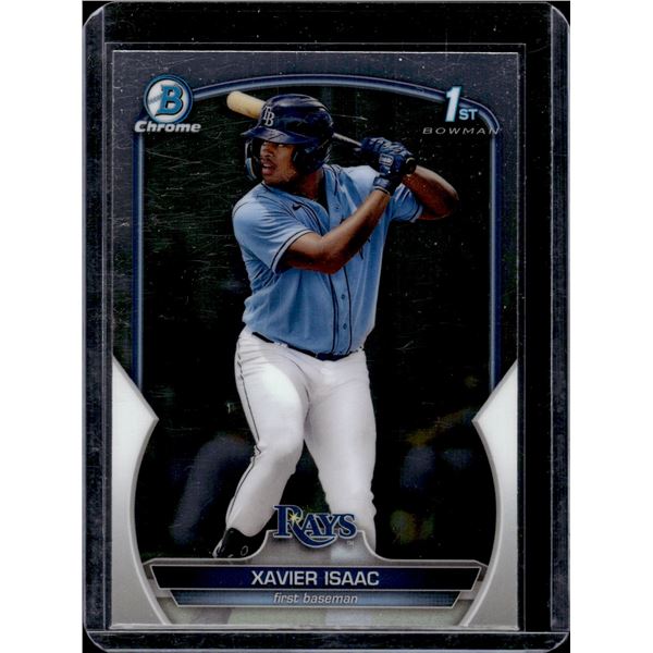 Xavier Isaac 1st Bowman Chrome 2023 Bowman Chrome #BCP-145