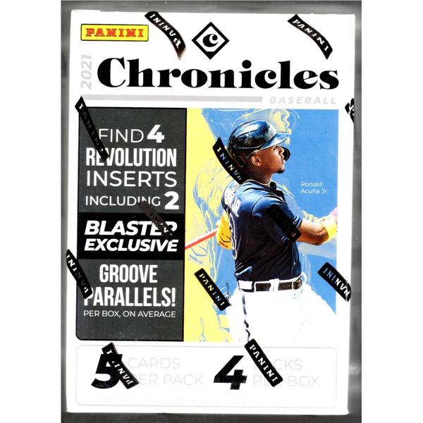 2021 Panini Chronicles Baseball Blaster Box