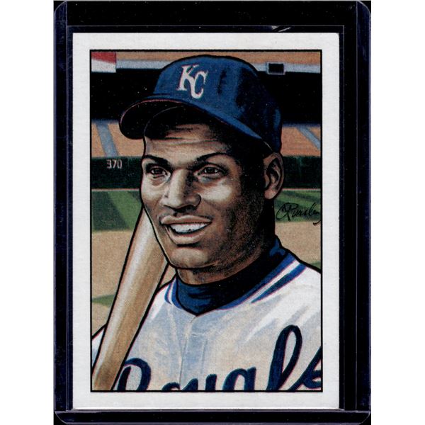 Bo Jackson 1990 Bowman Artists Portrait