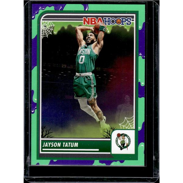 Jayson Tatum Green Slime NBA Haunted Hoops