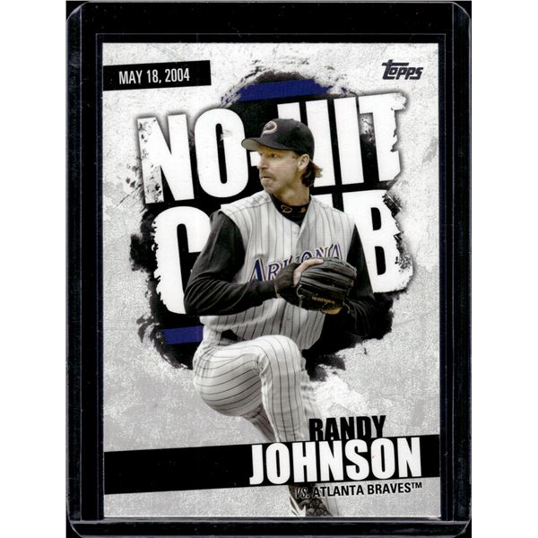 Randy Johnson Topps No-Hit May 18, 2004