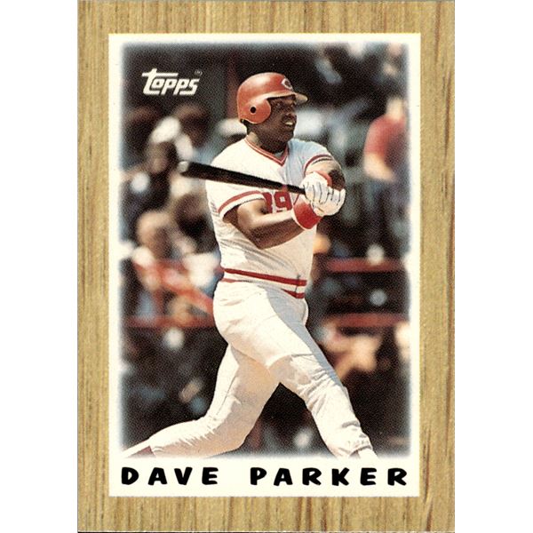 Dave Parker 1987 Topps Mini League Leaders