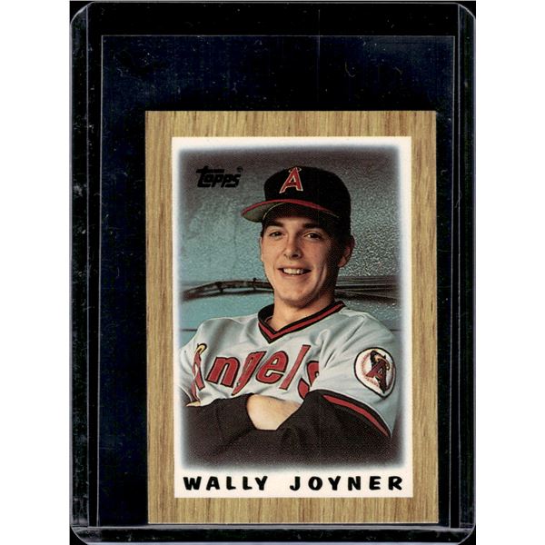 Wally Joyner 1987 Topps Mini League Leaders
