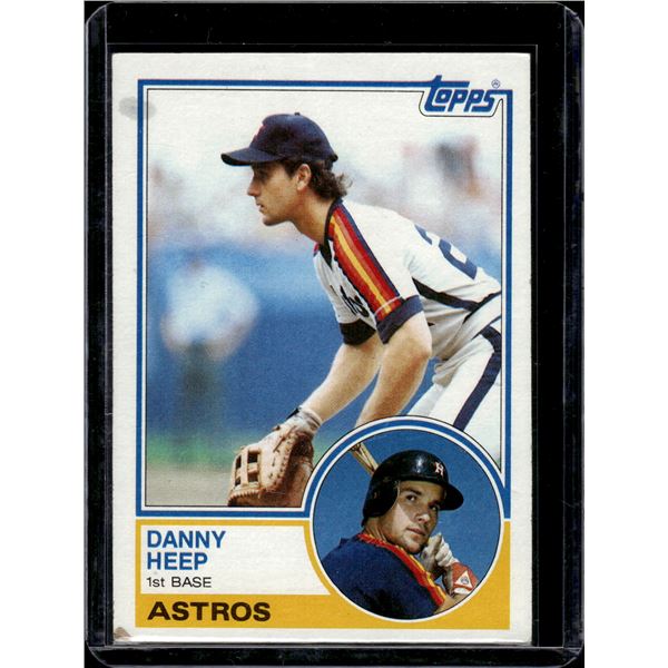 Danny Heep 1983 Topps Houston Astros