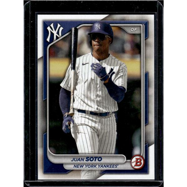 Juan Soto 2024 Bowman N.Y. Yankees