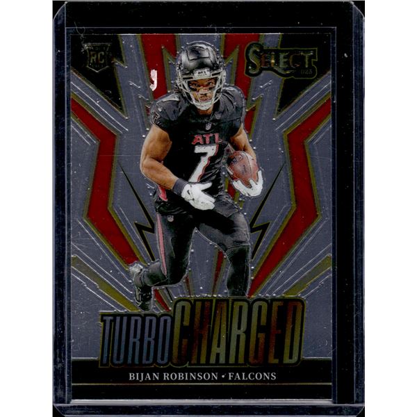 Bijan Robinson Turbo Charged Rookie Card Select