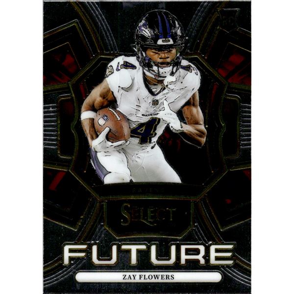 Zay Flowers Rookie Card Future Insert Select Panini