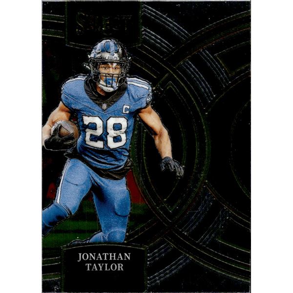 Jonathan Taylor Premier Level Panini Select Colts NFL