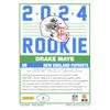 Image 2 : Drake Maye Rookie Card Score Retro New England Patriots