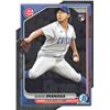 Image 1 : Shota Imananga Rookie Card 2024. Bowman Chrome, Chicago Cubs.