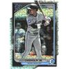 Image 1 : Jazz Chisholm, Jr. 2024 Bowman Mega Box Mojo Chrome. New York Yankees.