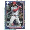 Image 1 : Bryce Harper 2024 Bowman Chrome Mojo Philadelphia Phillies