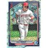 Image 1 : Mike Trout Bowman Chrome Mojo. Los Angeles Angels.
