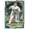 Image 1 : Zach Gelff rookie card Bowman Chrome Mojo A 's.
