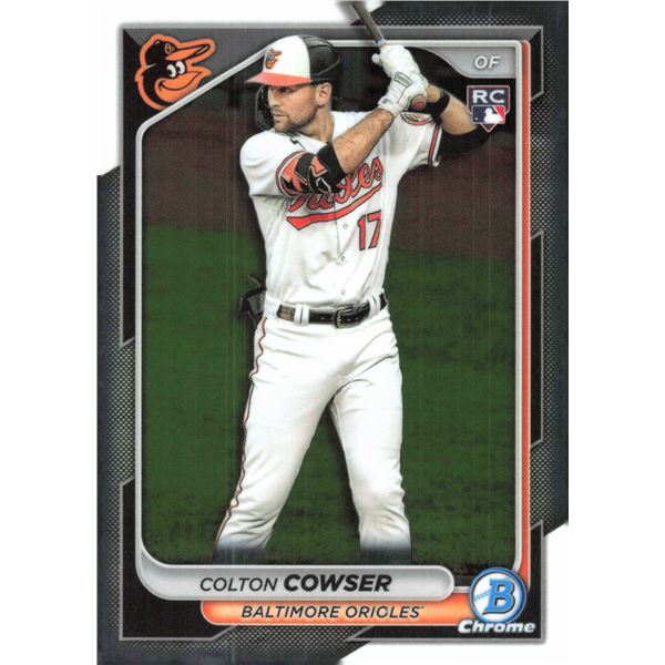 Colton Cowser rookie card 2024 Bowman Chrome