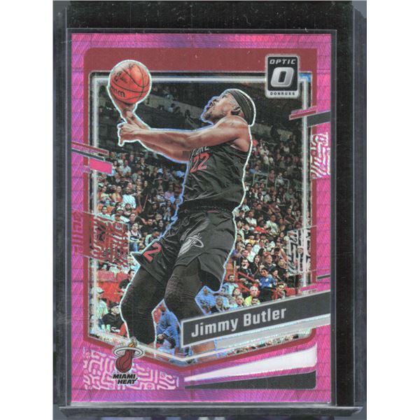 Jimmy Butler Pink Hyper Prizm 2023-24 Optic #154