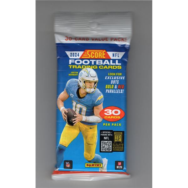 2024 Score Football Hanger Value Pack