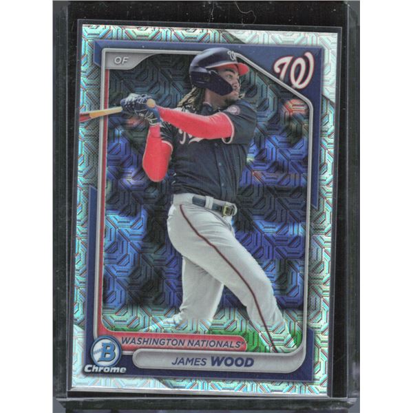 James Wood Mega Box Mojo 2024 Bowman Chrome Prospects #BCP-216