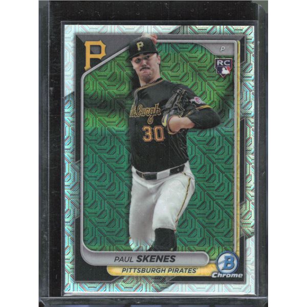 Paul Skenes Mega Box Mojo RC 2024 Bowman Chrome #31