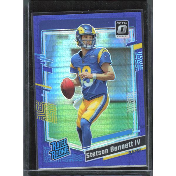 Stetson Bennett Blue Hyper Prizm RC 2023 Optic #267