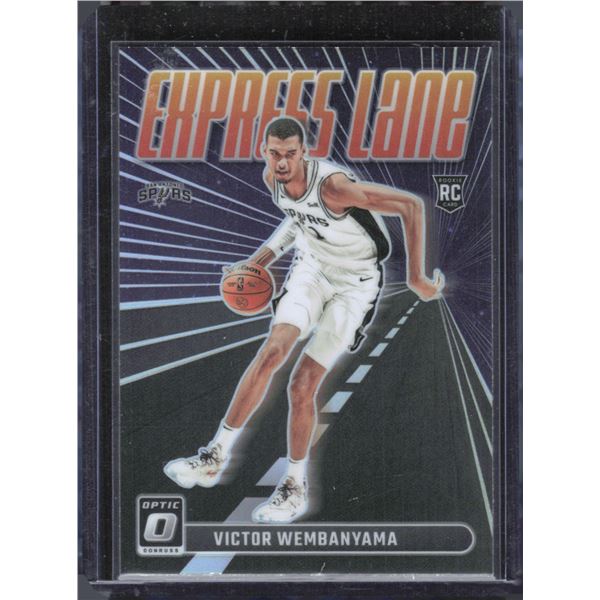 Victor Wembanyama Express Lane Holo Prizm RC 2023-24 Optic #8