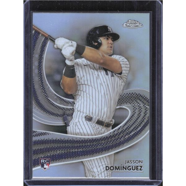 Jasson Dominguez Strokes RC 2024 Topps Chrome #S-21