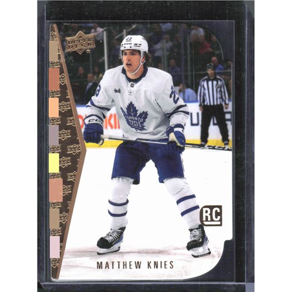Matthew Knies Die Cut RC 2023-24 Upper Deck #RDT-6