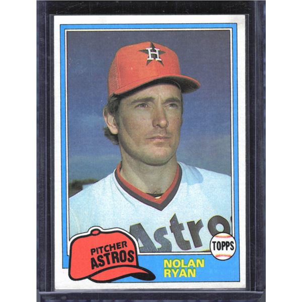 Nolan Ryan 1981 Topps #240